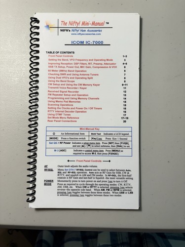 Nifty manual icom - nifty,