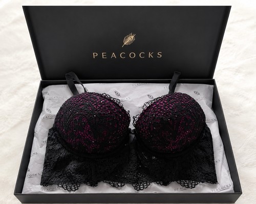 Cute peacocks glitzy longline - cute,