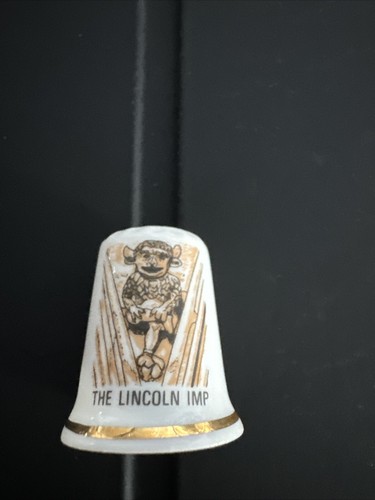 Bone china thimble lincoln - china,