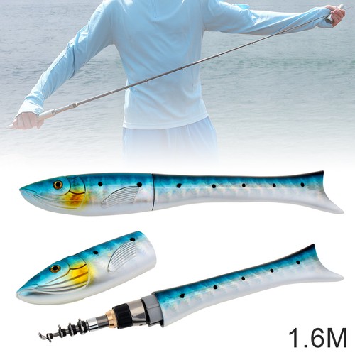Fish shape fishing rod - fish-shape,