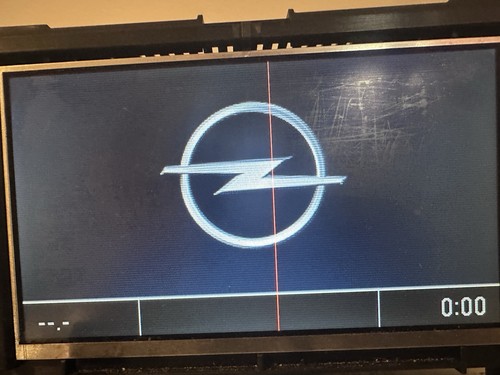 Opel cid color display - display, astra