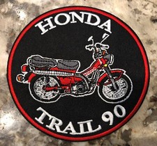 Red Honda Trail 90 Cloth