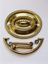 10 x Oval Plate Handles o1633