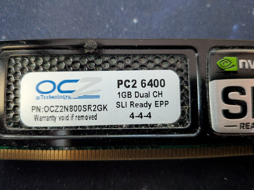 Retro 1gb ddr2 ram ocz - retro,