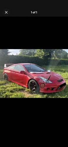Toyota celica clear - clear, bumper