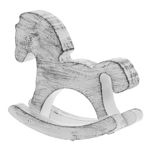 Wooden rocking horse - ,