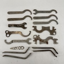 Vintage Bike Spanners Job Lot old bicycle spanners and tyre levers