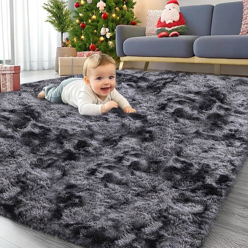 Fluffy rugs large shaggy - fluffy,