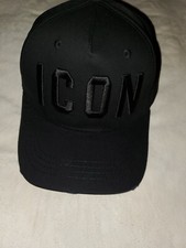 *Dsquared2 ICON cap All Black Unisex 2025 New with Tags*(Back in stock)