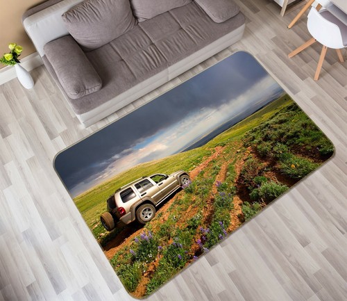 Black car lawn zhub055 - 3d,