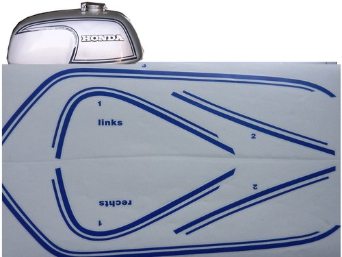 Honda 350 four decals - cb, f