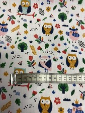 4 metres Owls Forest Printed