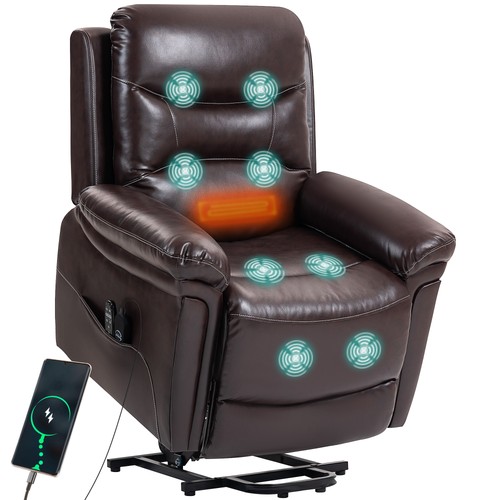 Homcom massage recliner chair - recliner,