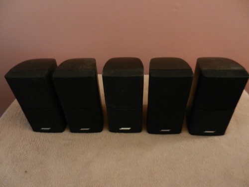 Bose double cube speakers - double,