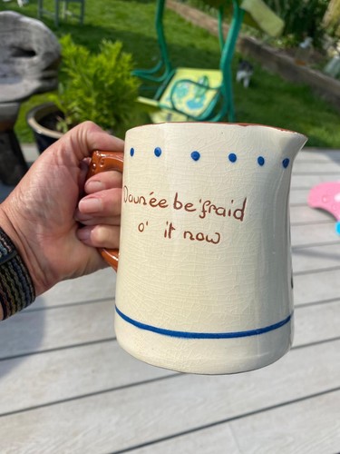 Dartmouth devon motto ware jug - devon,