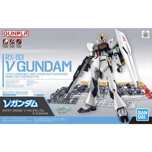 Bandai entry grade 93 nu - entry, rx-93