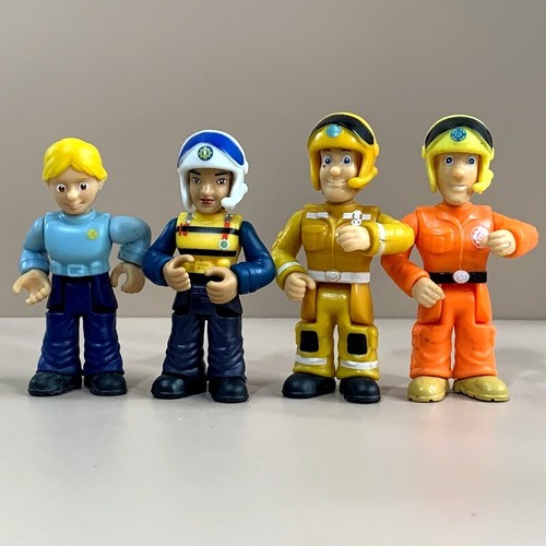 4pcs fireman sam double - 4pcs, set
