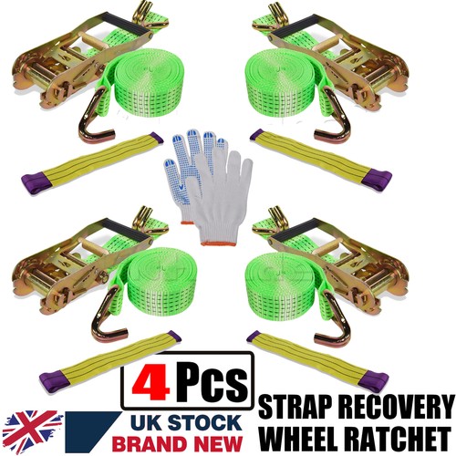 Wheel ratchet strap - 4x,