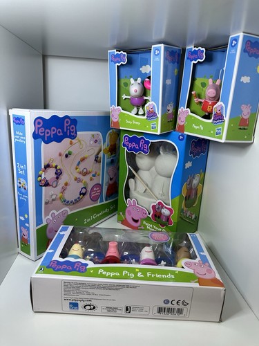 Peppa pig toy bundle boxed - peppa,
