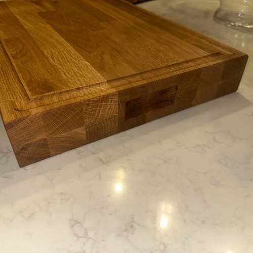 Butchers block solid oak long - butchers,