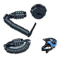 Motorcycle helmet lock cable - helmet,