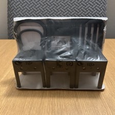 Ikea Fjantig Chair Shaped Hooks Black Pack of 3 New Sealed 603.471.02