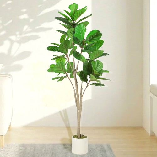Homcom 150cm artificial - 150cm, fiddle