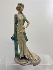 Coalport Roaring Twenties Large Figure / Figurine Eve Excellent 29cm
