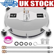 16.5inch 4000PSI High Pressure Washer Flat Surface Cleaner Driveway Power Washer