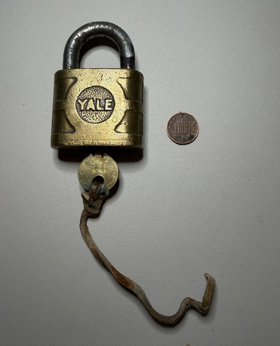 Antique yale brass steel - antique,