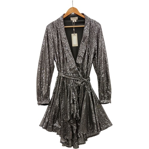 Coast wrap dress - coast, silver