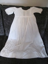 Vintage Baby White Cotton