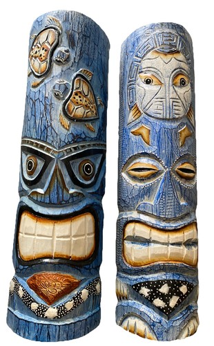 Set tiki mask - of,
