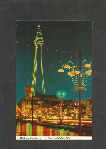 Postcard lancashire blackpool - postcard,