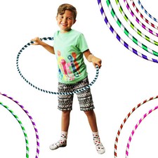 Multicolour Hula Hoop Adults Thin Waist Fitness Activity Kids Plastic Hoola Hoop