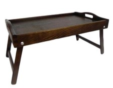 Wooden lap tray breakfast - wooden, in