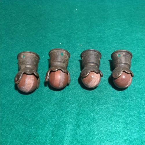Brass casters with chine - 4,