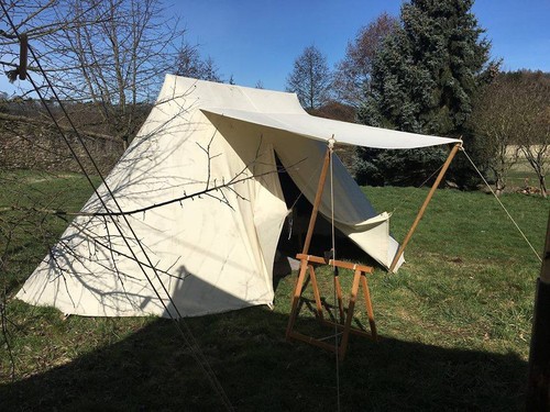 4x6m medieval tent - saxony,