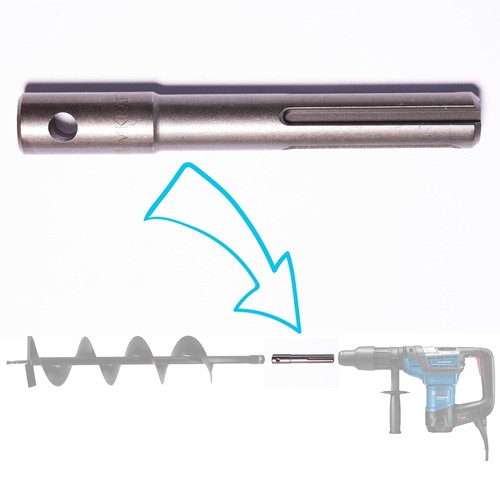 Auger adapter for sds max - auger,