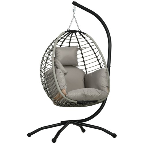 Outsunny hanging swing chair - outsunny,