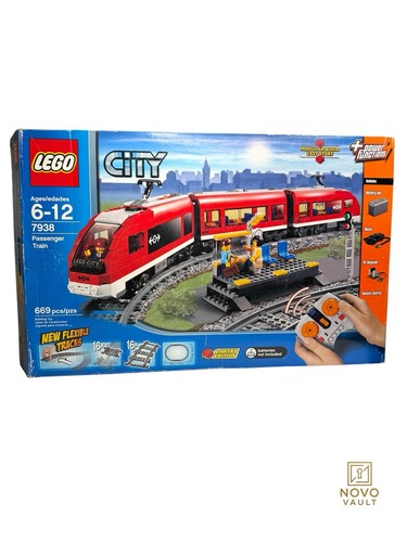 Lego city passenger train 7938 - lego,