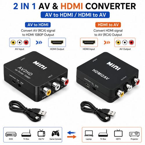 Rca hdmi converter 1080p - converter,