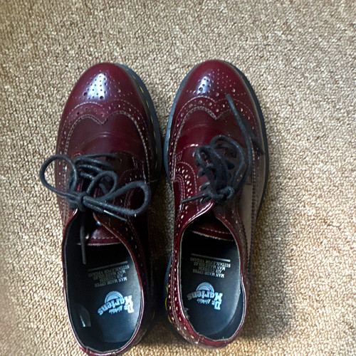 Martens 3989 burgundy - martens,