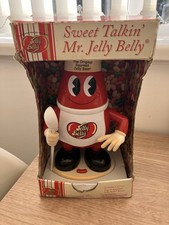 VINTAGE SWEET TALKING JELLY BELLY BEAN DISPENSER WORKING ORIGINAL BOX XMAS FUN !