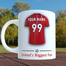 Man Utd Mug Personalised