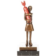 Bronze Sculpture Bomb Hugger