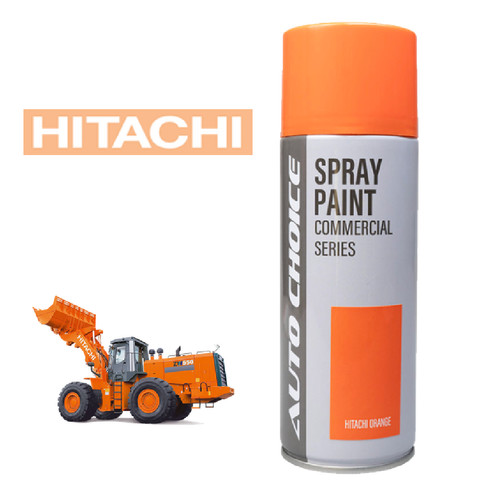 Hitachi orange digger - hitachi, spray