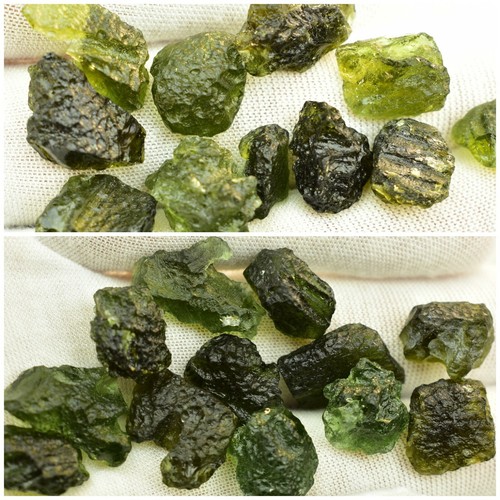 Moldavite natural real - moldavite,