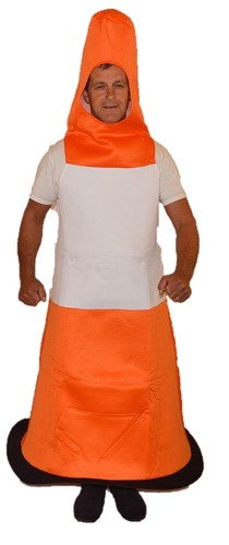 Traffic cone fancy dress - traffic,
