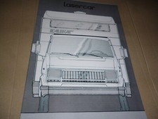 Lasercar brochure Laika 8 pages motorhome good condition